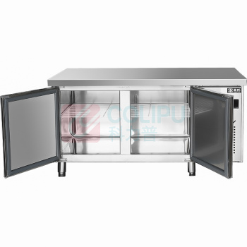 圣托 Shentop 冷冻工作台 STLN-TD15 商用冷冻操作台冰箱 奶茶店平冷操作水吧台 1.5米冷冻工作台冰柜(不含上楼)