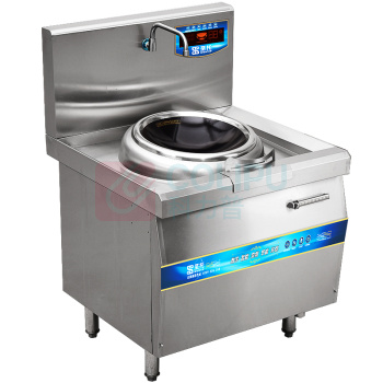 圣托 Shentop 商用电磁炉 STC-E800C 15kW大功率 凹面电灶台 酒店餐厅用 单头无尾小炒炉
