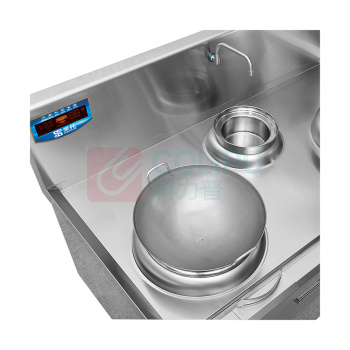 圣托 Shentop 商用电磁灶 STC-G1800 凹面电磁炉 大功率双头电炉灶 酒店饭店商业电炒炉 小炒加大炒组合灶