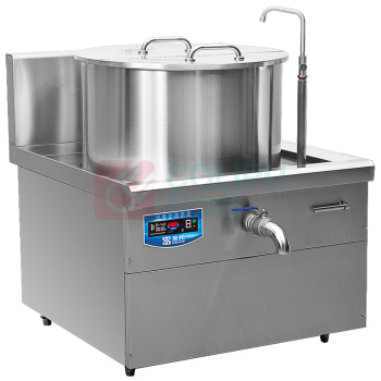 圣托 Shentop 商用电磁炉 STC-M1000 大功率电磁炉 商用大型汤粥炉 20kW牛肉羊肉炖汤锅 一体式煲汤炉