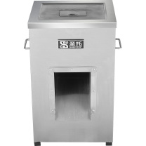 圣托 Shentop 商品切肉机 STMS-Q100D 200kg/h 单切机(切肉机)羊肉片切片机商用 菜市场台式切片切丝切粒机 立式猪肉单切切肉机