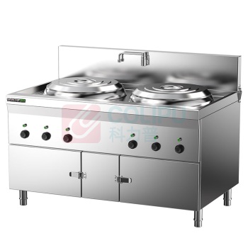 圣托 Shentop 商用煮面炉 STAH-MS45 68Lx2 不锈钢双头电热煮面炉 酒店饭店厨房汤粉炉商用 多功能保温熬粥汤面炉