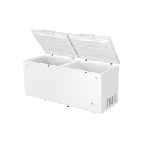 海尔 Haier 商用冰柜 BC/BD-719HEZ 719升 冷藏冷冻转换柜卧式双门冷柜单温冷柜 电子控温 数显