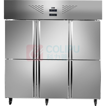 圣托 Shentop 商用冰柜 STL-GU36 六门酒店饭店厨房冰柜 商用大容量保鲜冰箱 冷冻冷藏双温大型冷柜