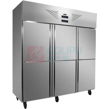 圣托 Shentop 商用冰柜 STL-GU36 六门酒店饭店厨房冰柜 商用大容量保鲜冰箱 冷冻冷藏双温大型冷柜