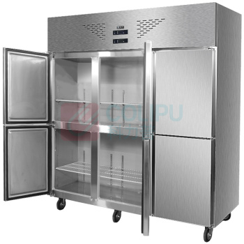 圣托 Shentop 商用冰柜 STL-GU36 六门酒店饭店厨房冰柜 商用大容量保鲜冰箱 冷冻冷藏双温大型冷柜