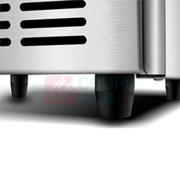 乐创 lecon 商用制冰机 XB-125G 50格冰格 方冰 吧台ktv冰块机(接水方式:自来水)