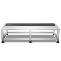 乐创 lecon 商用承重架 LC-MMJ156 1500*600*300mm  米面架不锈钢厨房仓库承物架