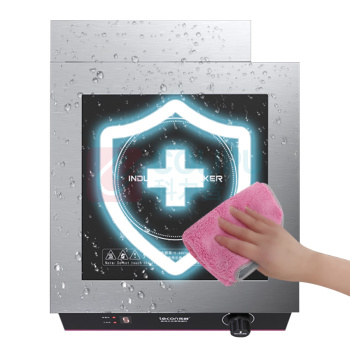乐创 lecon 商用电磁炉 LC-SY5001 5000W 商业电磁灶电炉灶五千瓦大功率炒炉大锅灶食堂炒菜用平面