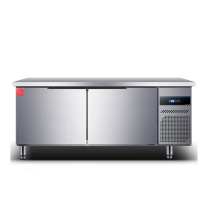 德玛仕 DEMASHI 商用工作台 TDC-18A60WG 1800*600*800mm  砧头平台雪柜双温(冷藏+冷冻)工程款