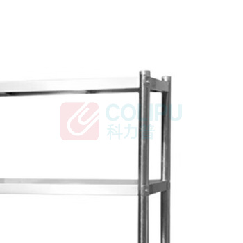 乐创 lecon 商用货架 LC-J-SCH02 1000*500*1500mm 不锈钢四层货架