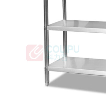 乐创 lecon 商用货架 LC-J-SCH02 1000*500*1500mm 不锈钢四层货架