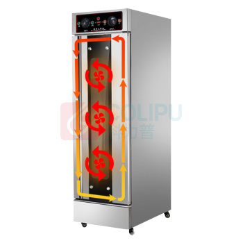 乐创 lecon 商用发酵箱 LC-J-FJ16 单门16盘面包馒头烘培醒发箱(带盘子)