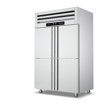 乐创 lecon 商用冰柜 LC-J-SMG03 960L 四门冷柜 工程豪华款双温