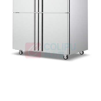 乐创 lecon 商用冰柜 LC-J-SMG03 960L 四门冷柜 工程豪华款双温