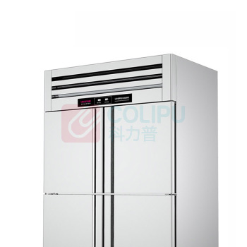 乐创 lecon 商用冰柜 LC-J-SMG03 960L 四门冷柜 工程豪华款双温