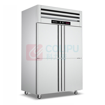 乐创 lecon 商用冰柜 LC-J-SMG03 960L 四门冷柜 工程豪华款双温
