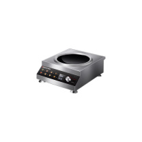 德玛仕 DEMASHI 商用电磁炉 IH-TC-5000N 大功率 凹面电磁炉火锅爆炒5000w大功率电磁灶 全不锈钢凹形电池炉