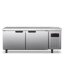乐创 lecon 双温工作台 LC-GZT018 冷藏210L冷冻210L 1800*800*800mm