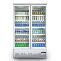 乐创 lecon 商用展示柜 LC-J-ZSC02 低置双门冷藏柜 工程款