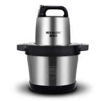 德玛仕 DEMASHI 商用绞肉机 JR-06 6L 商用家用 大容量 电动不锈钢搅拌机单位碎肉机 304不锈钢
