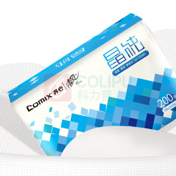 齐心 擦手纸1层 QX-CS0001 200张/包 20包/箱 白色