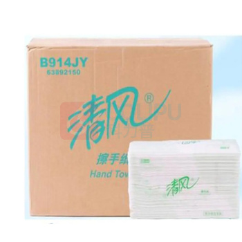 清风 擦手纸 B914JY 240抽/包 20包/箱