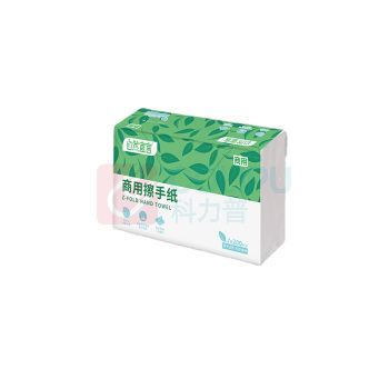 清风 自然宣言擦手纸 Z915A 单层三折 225mm*230mm 200抽/包 20包/箱