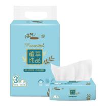 清风 抽纸 植萃纯品 2层 200抽*3包
