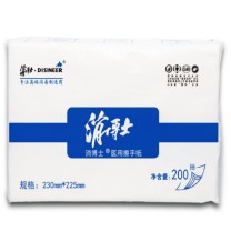 消博士 医用擦手抽纸 23*22.5cm 200抽