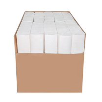 蓓尔蓝 加厚压花擦手纸 FH3004 150抽/包 20包/箱 (白色) 用酒店卫生间檫手纸巾厕所纸