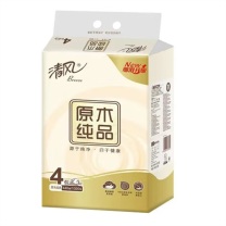 清风 原木纯品 110抽12连包