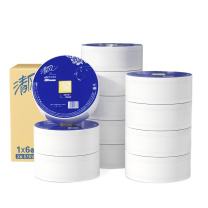 清风 大卷纸 BJ0WA3E 三层 510g/卷 6卷/箱 单卷直径:205mm,卷芯直径:78mm