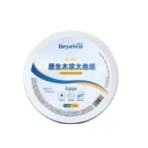 海亚森 HAIYASEN 原生木浆大卷纸 TK-1037 138mm*95mm(四层)无香型 700g/卷 12卷/箱