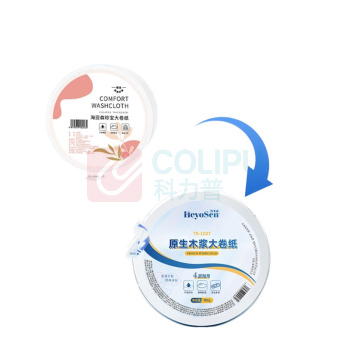 海亚森 HAIYASEN 原生木浆大卷纸 TK-1037 138mm*95mm(四层)无香型 700g/卷 12卷/箱