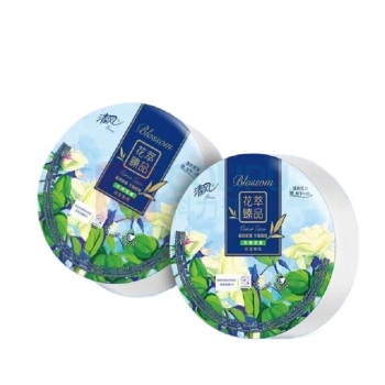清风 花萃臻品珍宝大卷纸 BJ04A7HC 四层 1080段/卷 12卷/箱 单卷直径:236mm,卷芯直径:78mm
