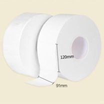 清风 原木纯品珍宝大卷纸 BJ04A5S 四层 120*91mm 550g/卷 12卷/箱 单卷直径:205mm,卷芯直径:78mm