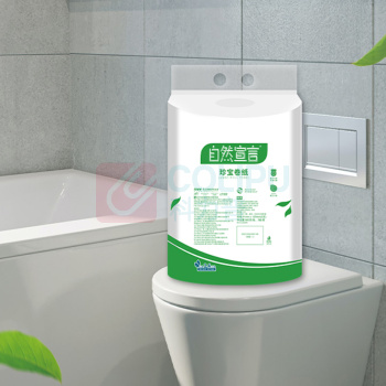 清风 自然宣言珍宝大卷纸 ZJ02A8R 双层 91*120mm 800g/卷 12卷/箱 单卷直径:237mm,卷芯直径:78mm