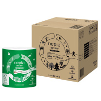 妮飘 nepia 有芯卷筒卫生纸 TRE27Q 四层 150g/卷 27卷/箱