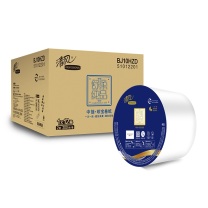 清风 舒柔系列中心抽大卷纸 BJ10HZD 双层 200mm*95mm 200m/卷 12卷/箱 单卷直径:210mm,卷芯直径:60mm
