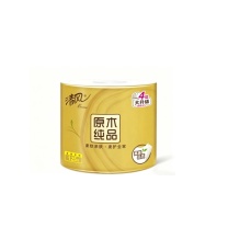 清风 有芯卷纸 金装系列 138mmX100mm/节(4层) 125克/卷 30卷/箱 新老包装随机发货