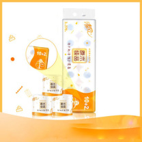 清风 Breeze 原木纯品卷纸 B24C2CQ 12卷 