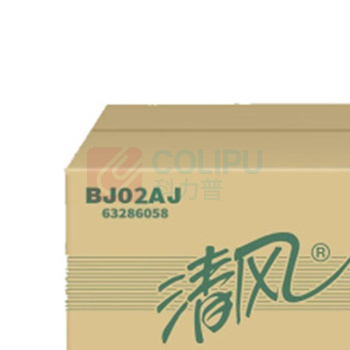 清风 大卷纸 BJ02AJ 二层 220m/卷 12卷/箱 单卷直径:216mm,卷芯直径:78mm