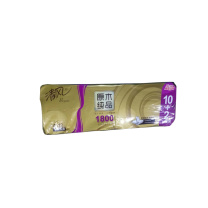 清风 卫生纸原木纯品 1800g 一提12卷 一件10提