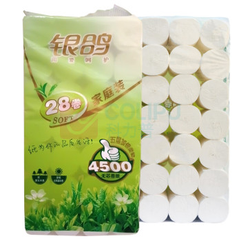 银鸽 卫生纸 28卷 5层加厚/9斤 银鸽28卷卫生纸家用5层加厚9斤卷纸无芯大卷