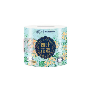 清风 卷纸 花运 4层110g*30卷