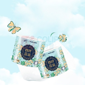 清风 卷纸 花运 4层110g*30卷