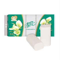 清风 卫生纸 B01BEN-7 马蹄莲3层 100克无芯卷纸 40卷/包
