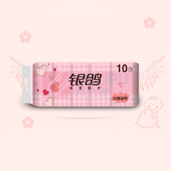 银鸽 妇婴卷纸 160MM*114MM*3层 10卷/提