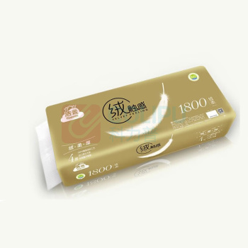 洁云 Hygienix 绒触感有芯卷筒卫生纸 11266201 四层 180g/卷 10卷/提 6提/箱 (仅限华东华北华南供货)